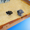 09-12 OEM BMW Upper Seat Back Trim Saddle Brown 7 Series 7232162 F01 F02 F04
