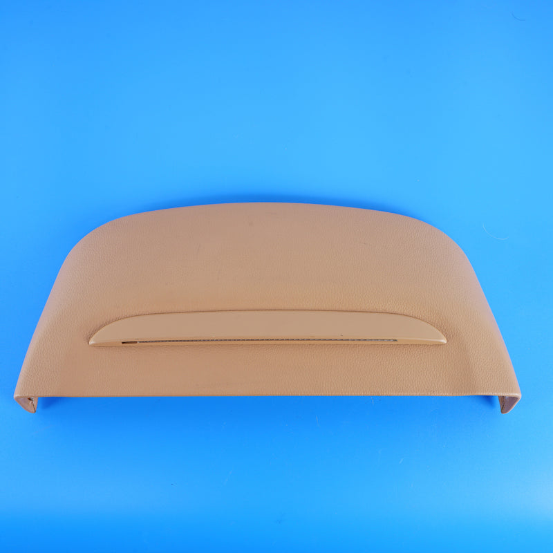 09-12 OEM BMW Upper Seat Back Trim Saddle Brown 7 Series 7232162 F01 F02 F04