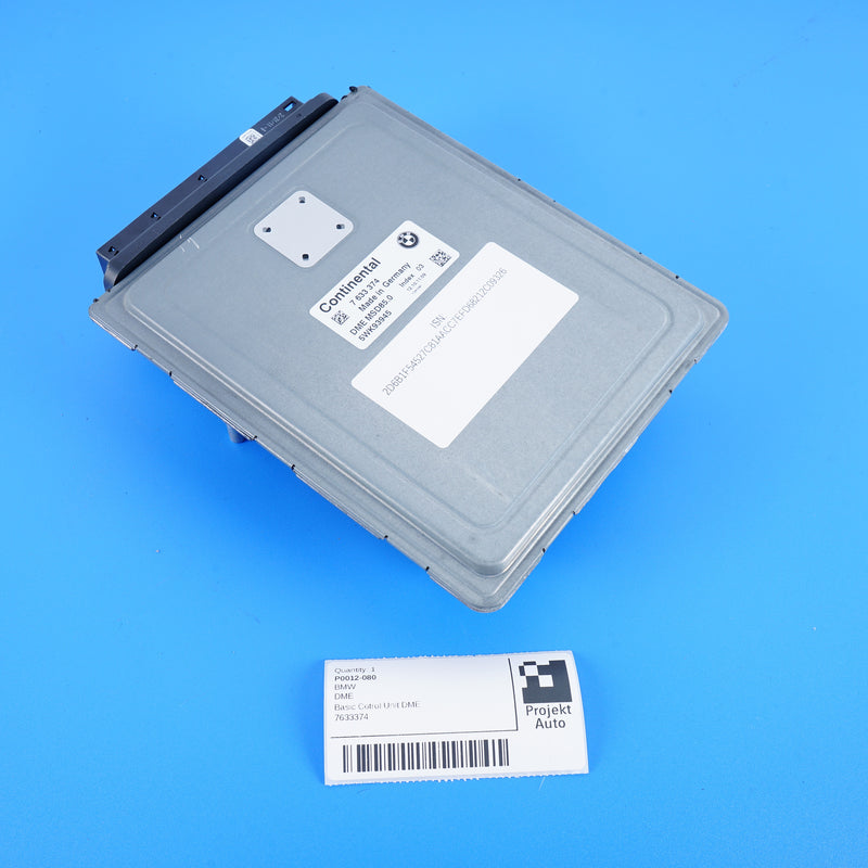 09-13 OEM BMW DME with ISN MSD85.0 650i 750i N63 94K 7633374 F01 F02 F10 F13