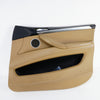 09-13 OEM BMW Front Right Door Panel Bamboo Beige Merino Leather X5M X5 7243432