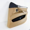 09-13 OEM BMW Front Right Door Panel Bamboo Beige Merino Leather X5M X5 7243432