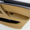 09-13 OEM BMW Front Right Door Panel Bamboo Beige Merino Leather X5M X5 7243432