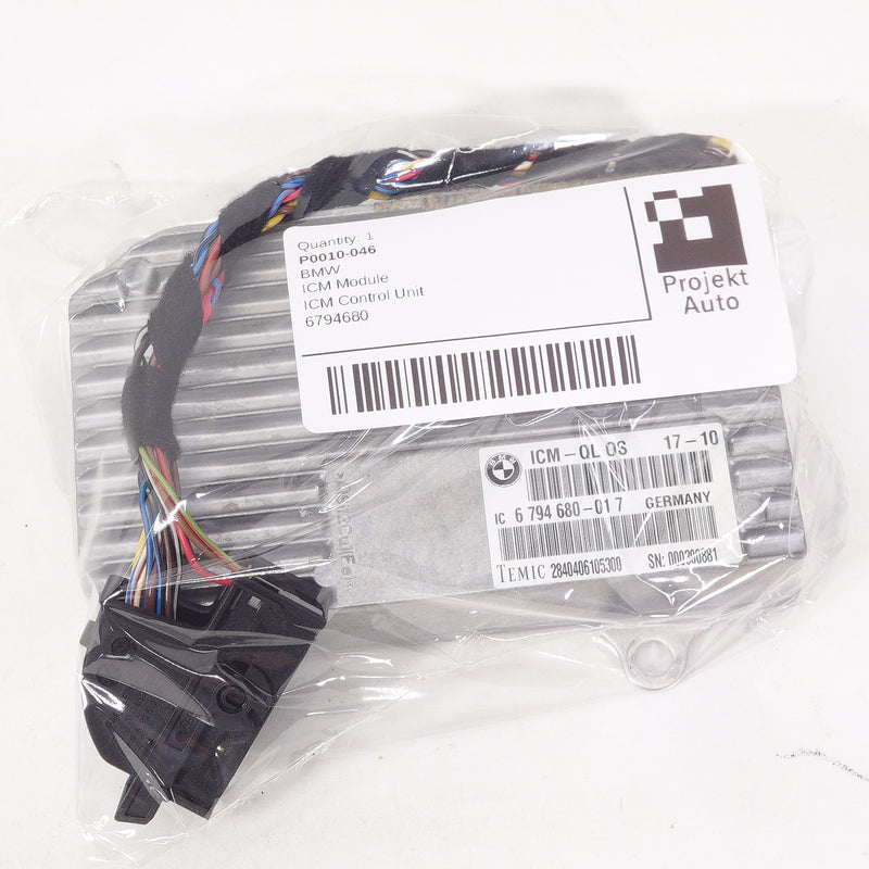 09-13 OEM BMW ICM Module Suspension Control X5M 6794680 E70