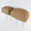 09-13 OEM BMW Rear Headrest Set (2) Bamboo Beige Merino Leather X5M 7232953 E70