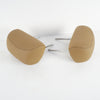 09-13 OEM BMW Rear Headrest Set (2) Bamboo Beige Merino Leather X5M 7232953 E70