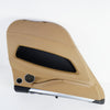 09-13 OEM BMW Rear Left Door Panel w/Sunshade Bamboo Beige Merino X5M X5 7243377
