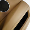 09-13 OEM BMW Rear Left Door Panel w/Sunshade Bamboo Beige Merino X5M X5 7243377