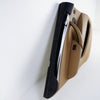 09-13 OEM BMW Rear Left Door Panel w/Sunshade Bamboo Beige Merino X5M X5 7243377