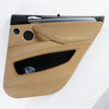 09-13 OEM BMW Rear Right Door Panel w/Sunshade Bamboo Beige Merino X5M X5