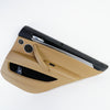 09-13 OEM BMW Rear Right Door Panel w/Sunshade Bamboo Beige Merino X5M X5