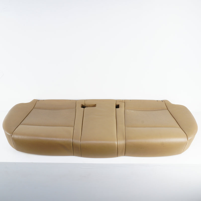 09-13 OEM BMW Rear Seat Bench Bamboo Beige Merino Leather X5 7232989 E70