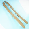 09-14 OEM BMW Console Side Trim Set Bamboo Beige Merino X5M X5 E70 E71