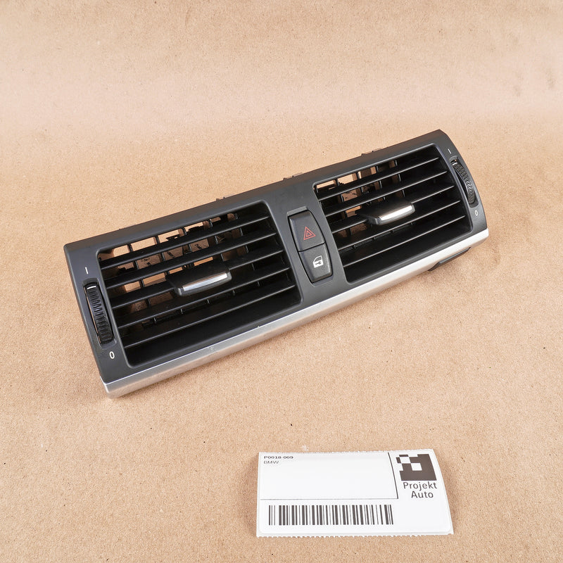 09-14 OEM BMW Front Center Air Vent w/Hazard Lock Switch X5M X6M X5 X6 9220101
