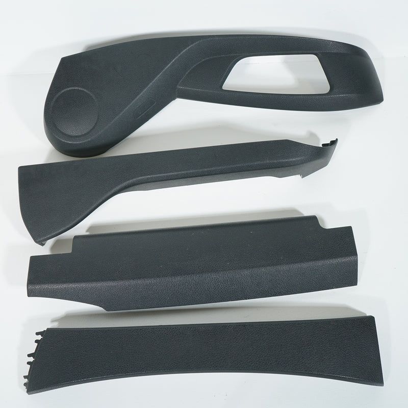 09-14 OEM BMW Front Left Black Seat Trim Set 9168211 F01 F02 F04 F10 F07
