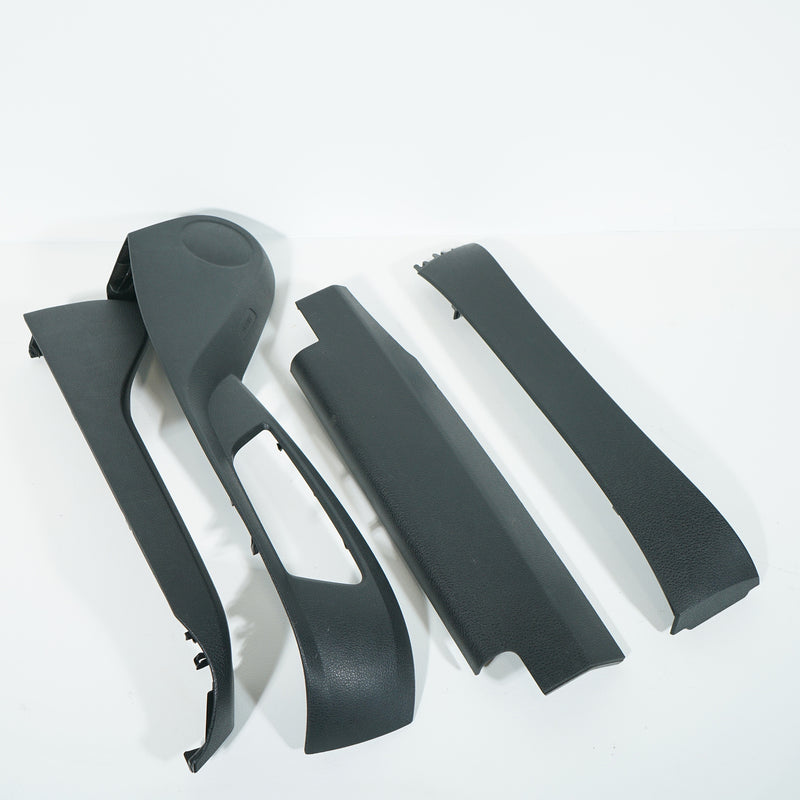 09-14 OEM BMW Front Right Black Seat Trim Set 9168212 F01 F02 F04 F10 F07