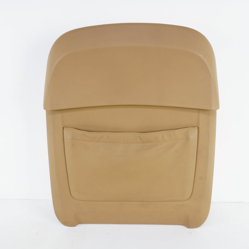 09-14 OEM BMW Front Seat Back Panel Set Bamboo Beige X5 7232947 E70 E71
