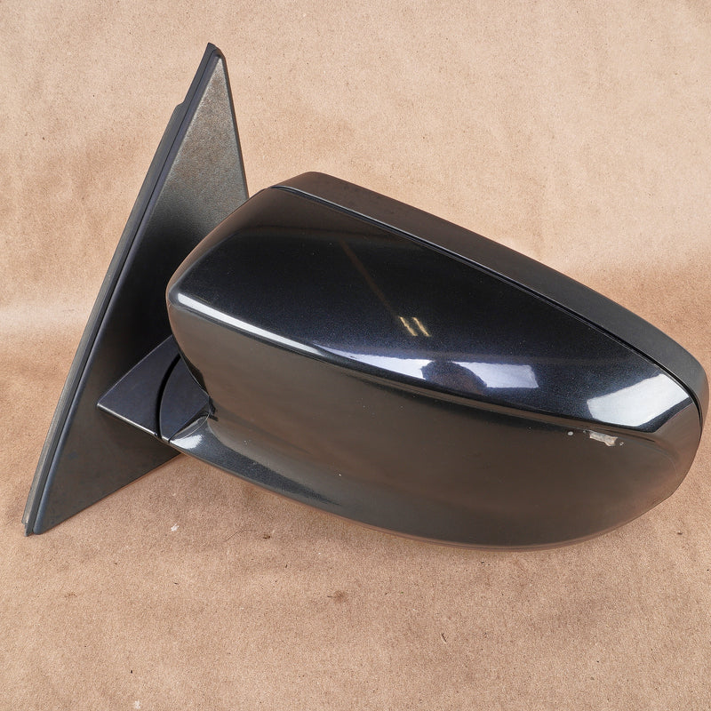 09-14 OEM BMW Left X6M Side View Mirror w/Camera 475 Black Sapphire 7282785 E71