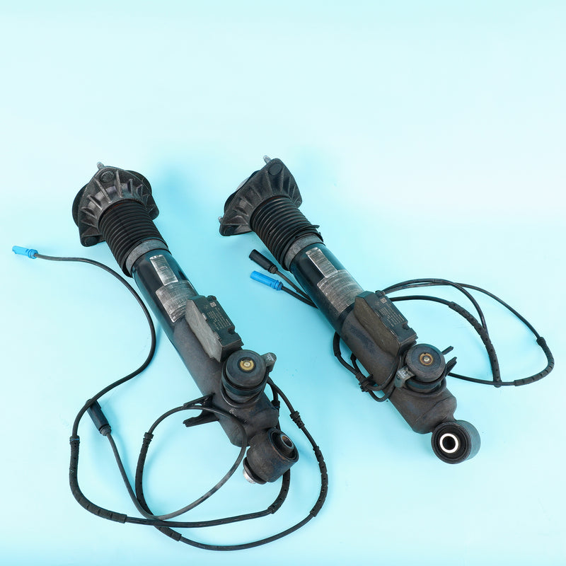 09-14 OEM BMW Rear Active Shock Set of (2) VDC EDC X5M X6M E70 E71