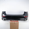 09-14 OEM BMW Rear Bumper w/PDC Harness X6M Black Sapphire 475 7217862 E71