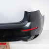 09-14 OEM BMW Rear Bumper w/PDC Harness X6M Black Sapphire 475 7217862 E71