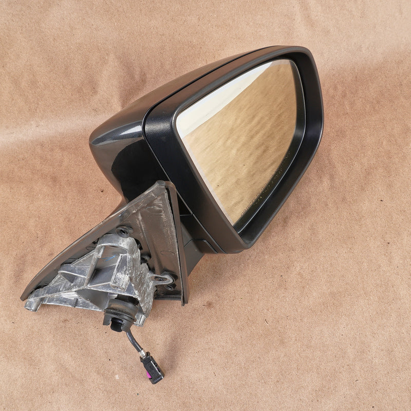 09-14 OEM BMW Right X6M Side View Mirror w/Camera Black Sapphire 475 7282786