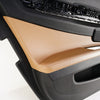 09-15 OEM BMW Rear Left Door Panel Saddle Brown Nappa 740i 750i NAD5 F01 F04