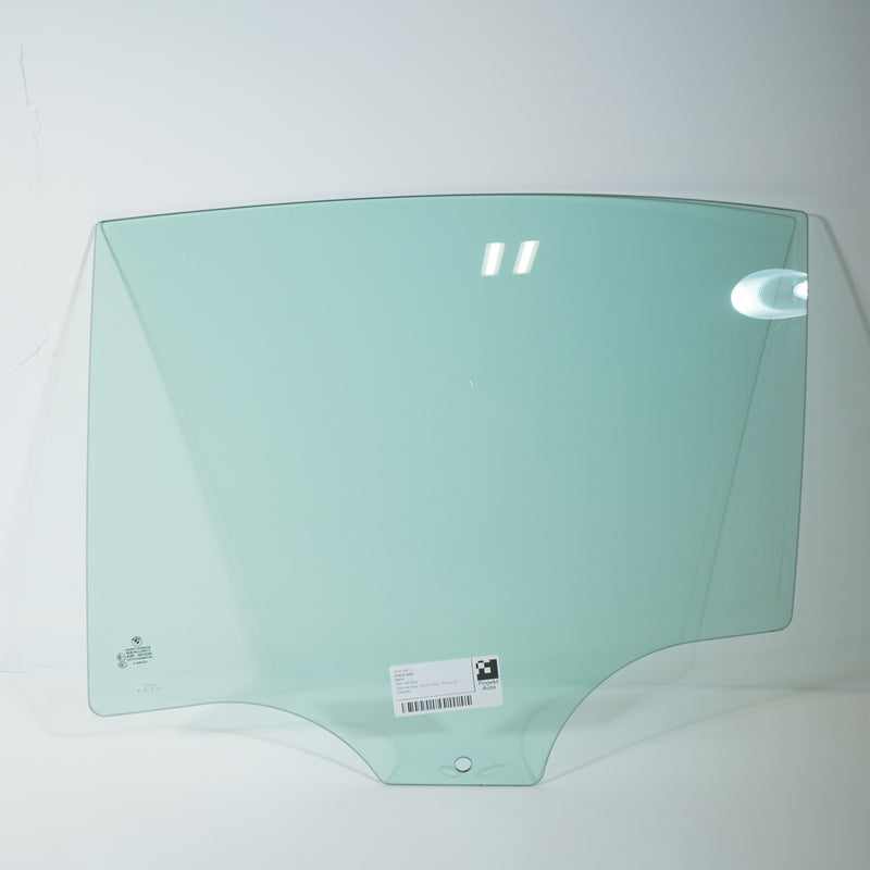 09-15 OEM BMW Rear Left Door Window Glass Short 7 Series 7182091 F01 F04