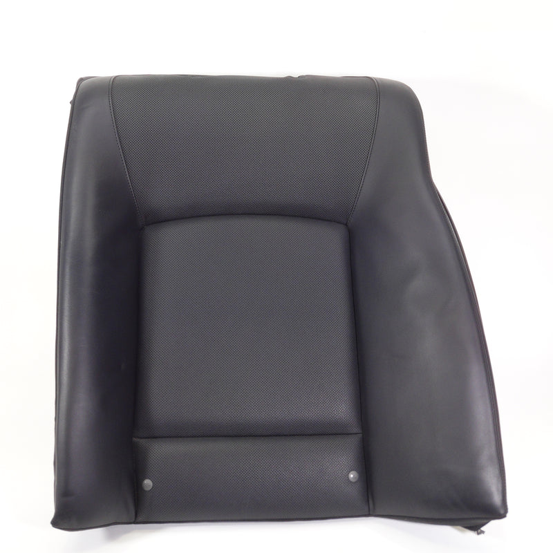 09-15 OEM BMW Rear Left Seat Back w/Foam Black Nappa Leather F01 F02 F04