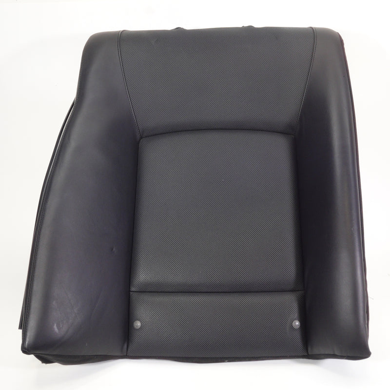 09-15 OEM BMW Rear Right Seat Back w/Foam Black Nappa Leather 7 Series F01 F02