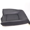 09-15 OEM BMW Rear Right Seat Back w/Foam Black Nappa Leather 7 Series F01 F02