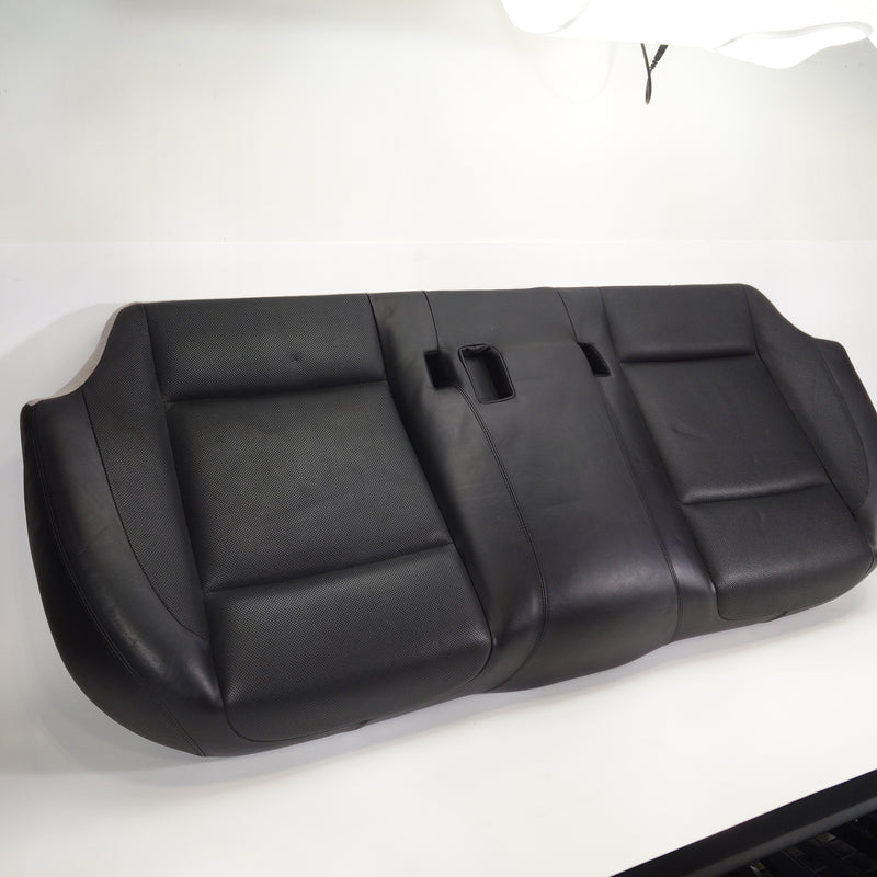 09-15 OEM BMW Rear Seat Bottom NASW Black Nappa 7 Series 7317348 F01 F02 F04