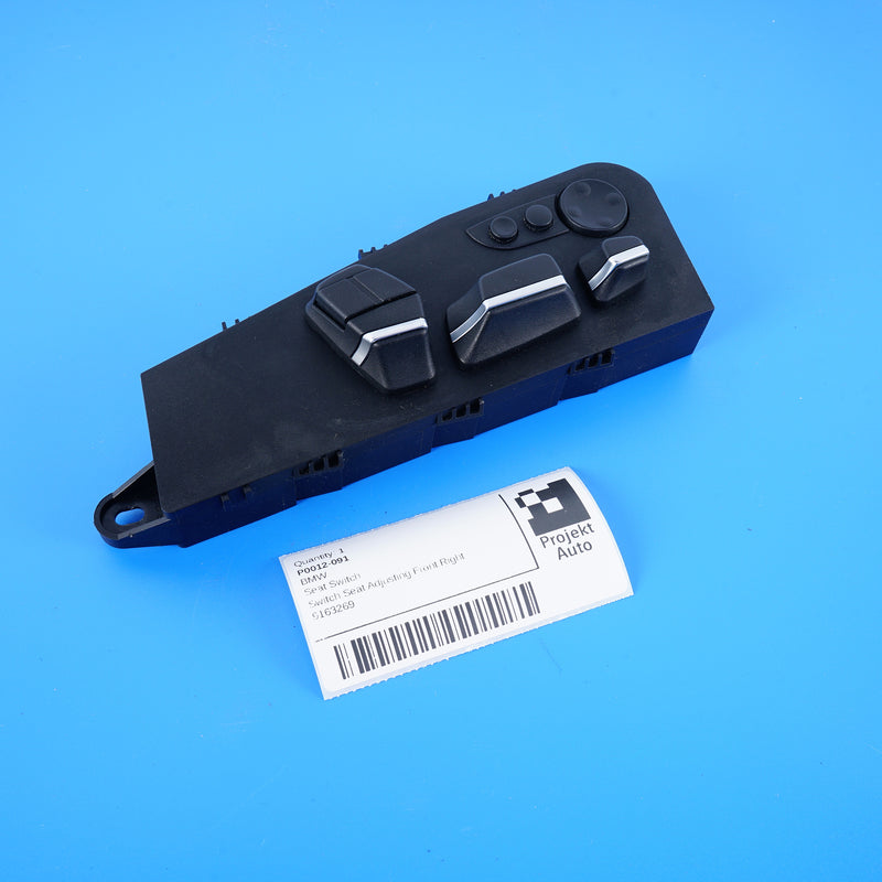 09-17 OEM BMW Front Right Seat Switch 9163269 F01 F02 F04 F07