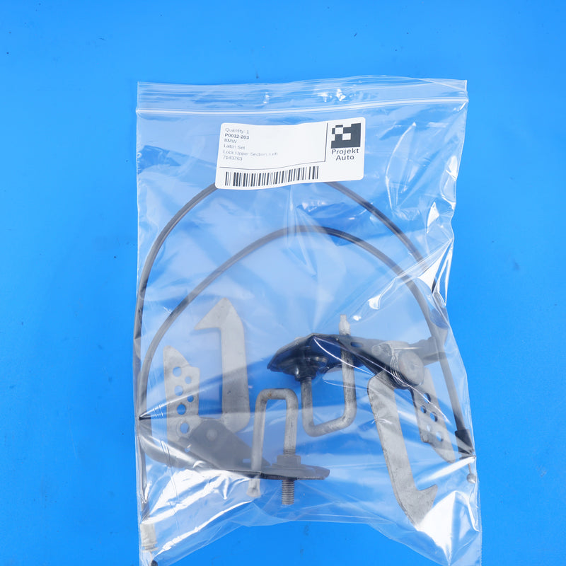 09-19 OEM BMW Hood Latch Set 7183763 F01 F02 F04 F10 F13 F06 F12 E89 F07