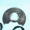 09-19 OEM BMW Rear Brake Dust Shield Set w/Rings X5M X6M X5 X6 6857982 E70 F15