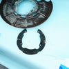 09-19 OEM BMW Rear Brake Dust Shield Set w/Rings X5M X6M X5 X6 6857982 E70 F15