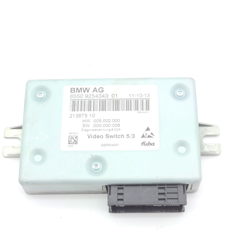 09-20 OEM BMW Video Switch 9254343 F01 F04 F10 F13 F06 F12 F07