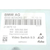 09-20 OEM BMW Video Switch 9254343 F01 F04 F10 F13 F06 F12 F07