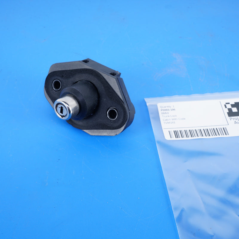 09-21 OEM BMW Rear Trunk Lock Key Cylinder 7194181 F01 F02 F04