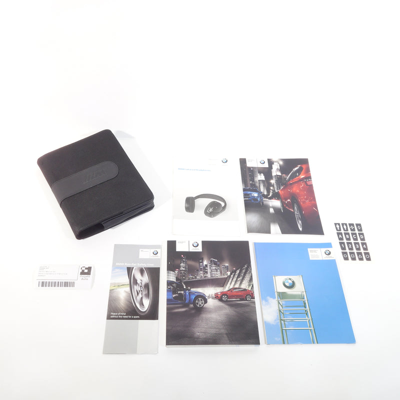 10-11 OEM BMW Owners Manual Set Complete X5M X6M 2604027 E70 E71