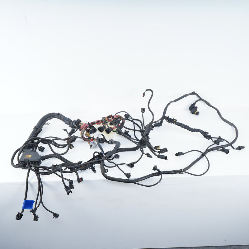 10-12 OEM BMW N63 Engine Wiring Harness X5 LCI X6 7592370 E70 E71