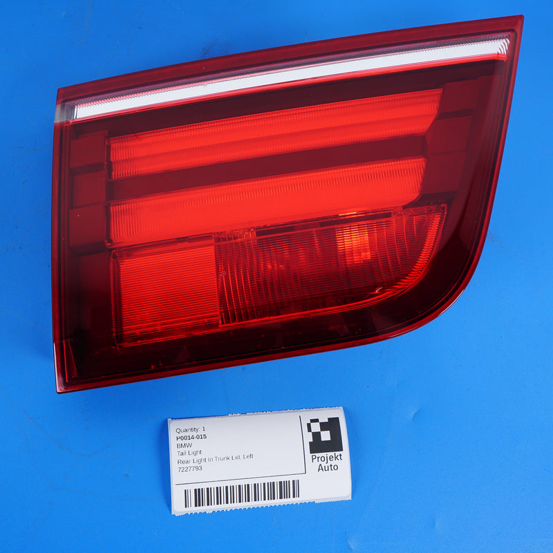 10-13 OEM BMW Rear Left Tail Light Inner X5M X5 LCI 7227793 E70