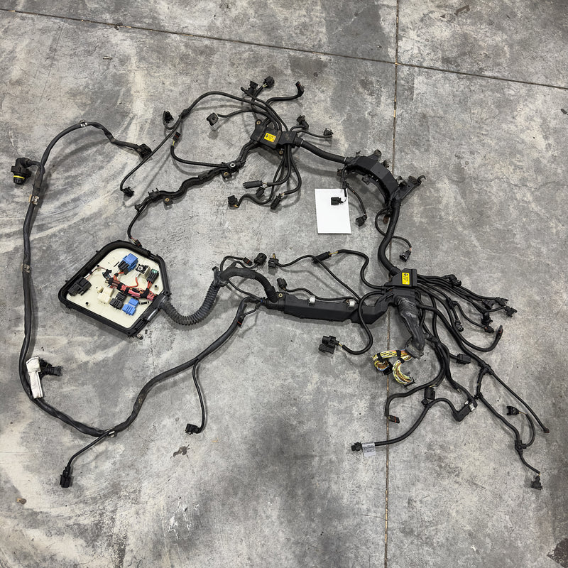 11-12 OEM BMW Engine Wiring Harness 550i 750i N63 xDrive 7619579 F01 F02 F07