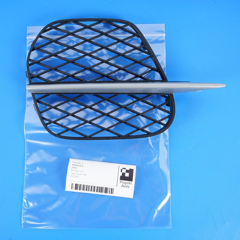 11-13 OEM BMW Front Left Bumper Grill Trim X5 LCI 7222857 E70