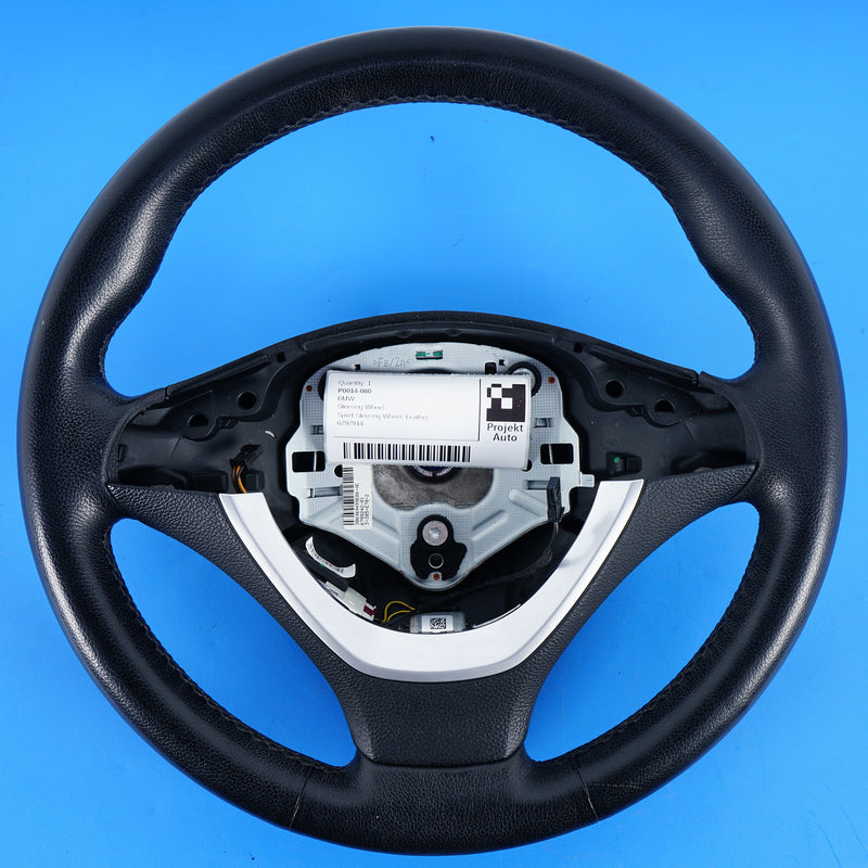 11-13 OEM BMW Sport Leather Steering Wheel Vibration Heat S5AD 6797914 E70