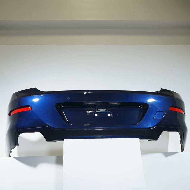 12-15 OEM BMW Rear Bumper X10 Tanzanite Blue Metallic PDC 640i 650i F13 F06 F12