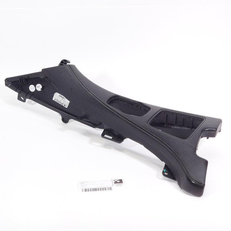 12-19 OEM BMW Center Console Trim Black Nappa Contrast 650i 9238280 F13 F06 F12