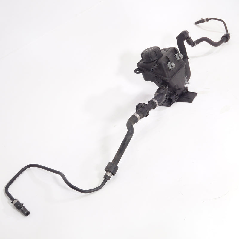 12-19 OEM BMW Expansion Tank w/Hoses 7632212 F01 F02 F10 F13 F06 F12 F07