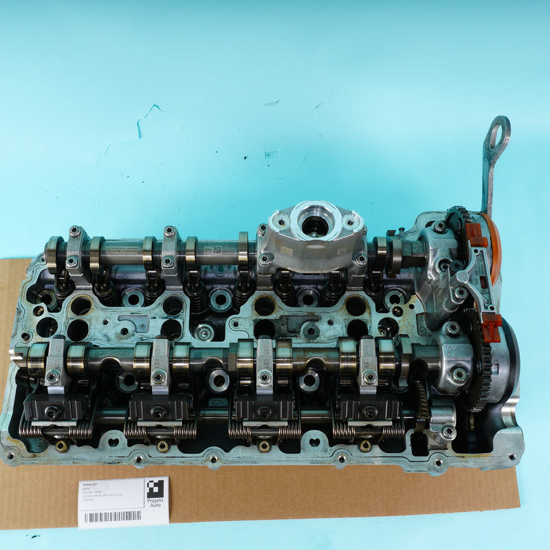 12-19 OEM BMW Left Complete Cylinder Head N63TU 650i 550i X5 2118168 F15 F01 F02