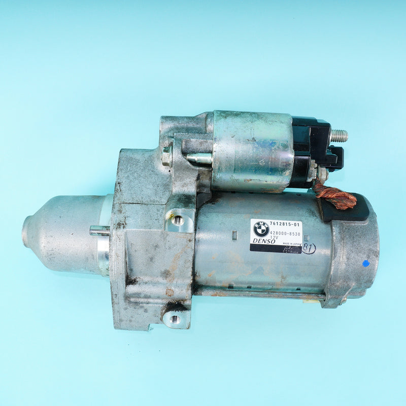 12-19 OEM BMW Starter Motor X5 X6 50i N63 S63 7612815 F15 F85 F01 F02 F10 F13