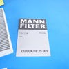 12-21 BMW MANN Cabin Filter Charcoal 9237555 F30 F80 F22 F32 F82 F87 F36 F23